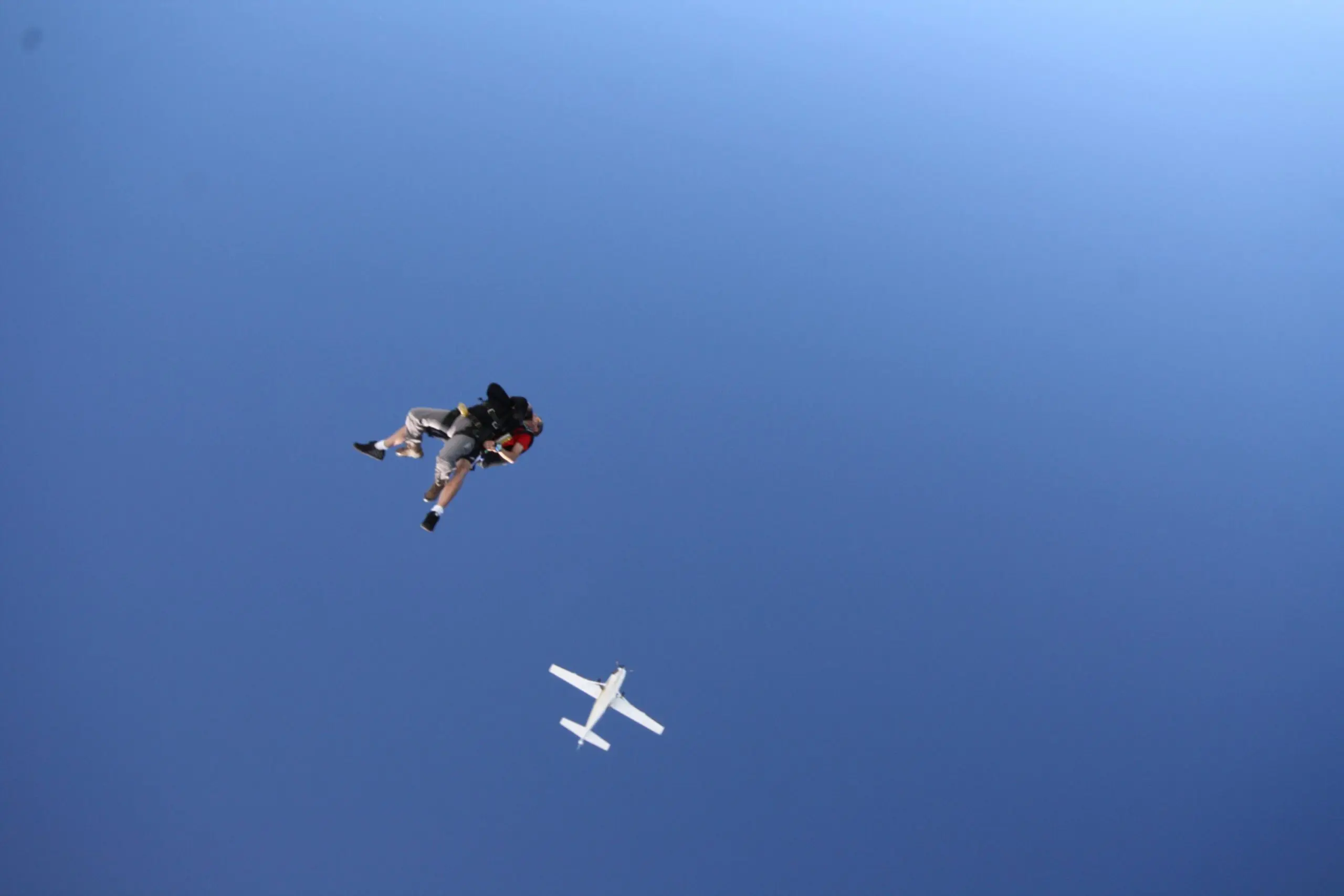 Parachute mission beach