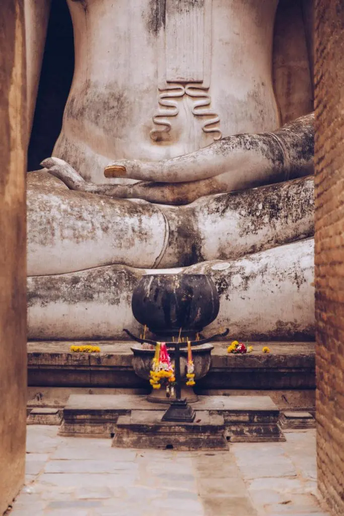 Parc historique Sukhothai - Au Wat si chum_