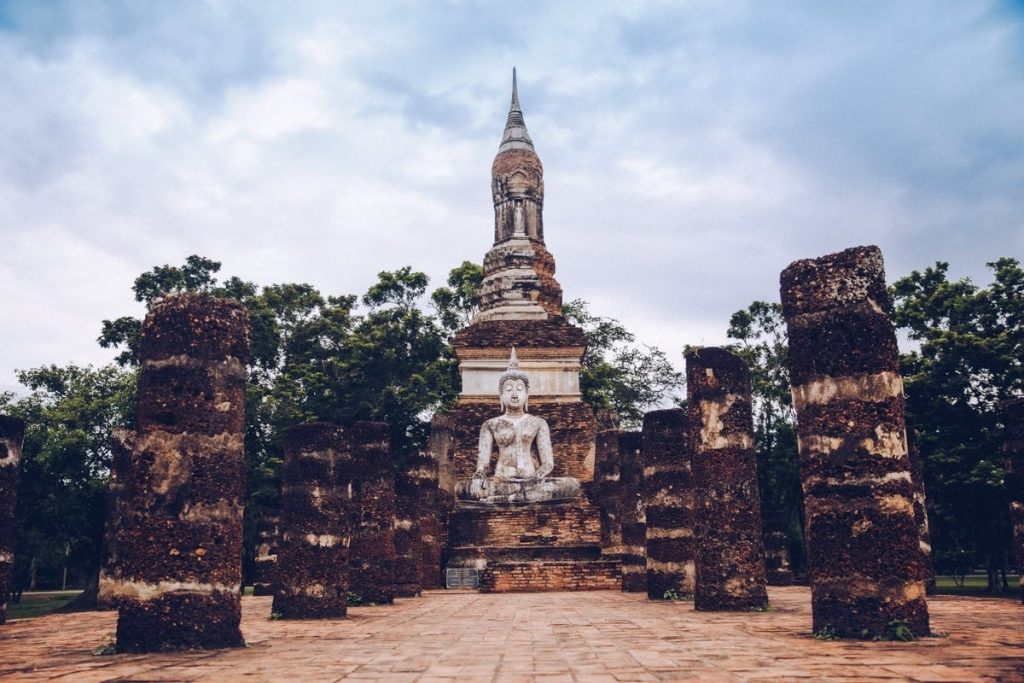 Le Wat Traphang Ngoen est situé au coeur du parc historique de Sukhothai en Thaïlande
