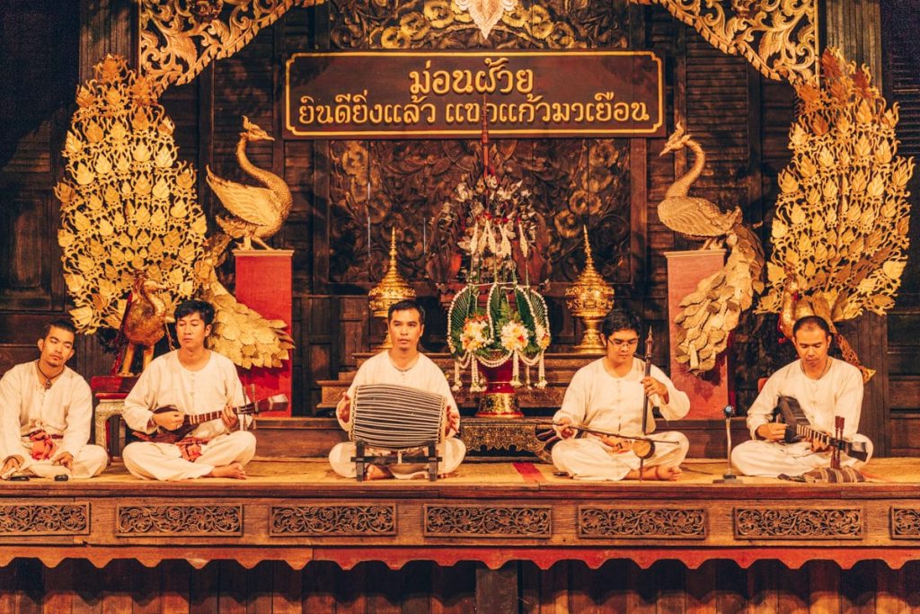 Musique traditionnelle Lanna à Chiang Mai - Thaïlande