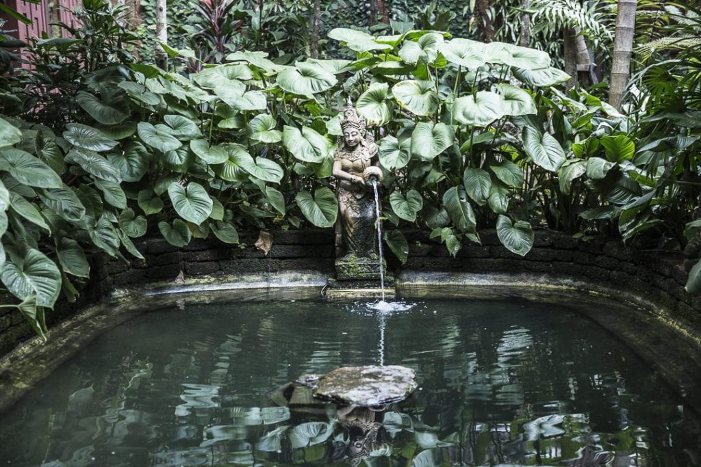 Les jardins de la maison Jim Thompson à Bangkok