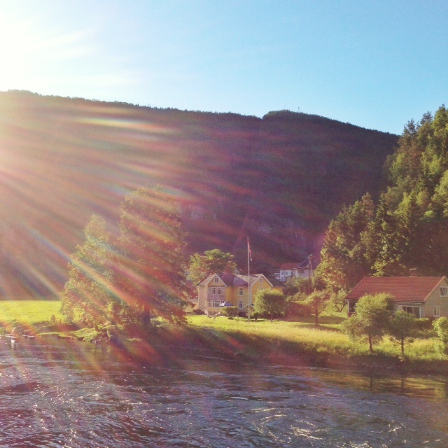 Norvège - En attendant le bus