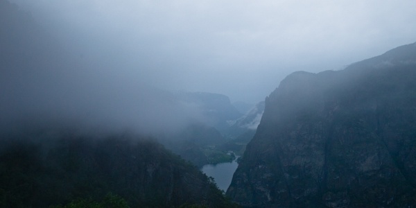 Norvège Vue sur les fjords