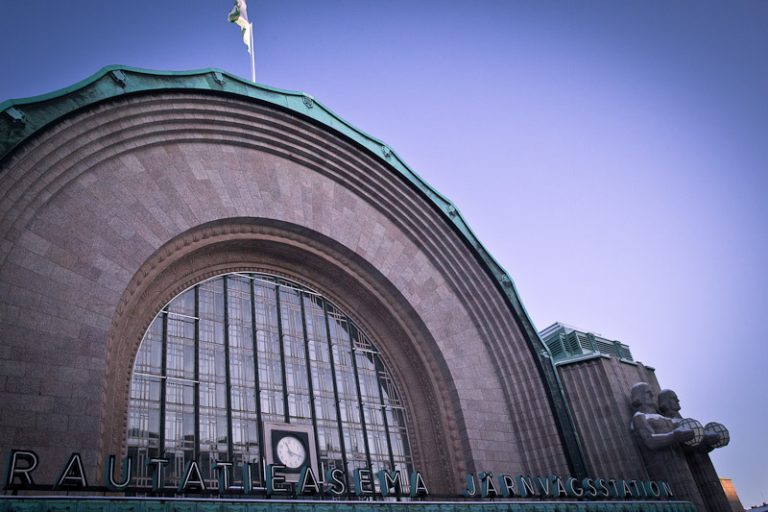 Trek urbain à Helsinki - Gare d'helsinki