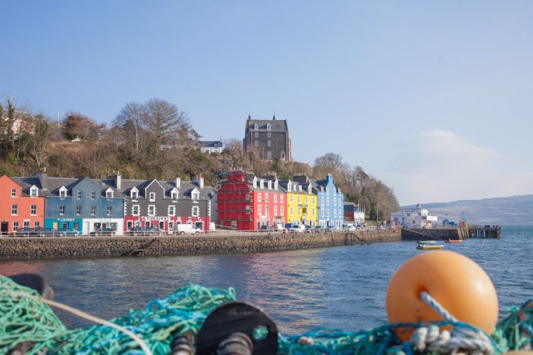 Tobermory, jolie ville colorée hybrides extérieures Ecosse