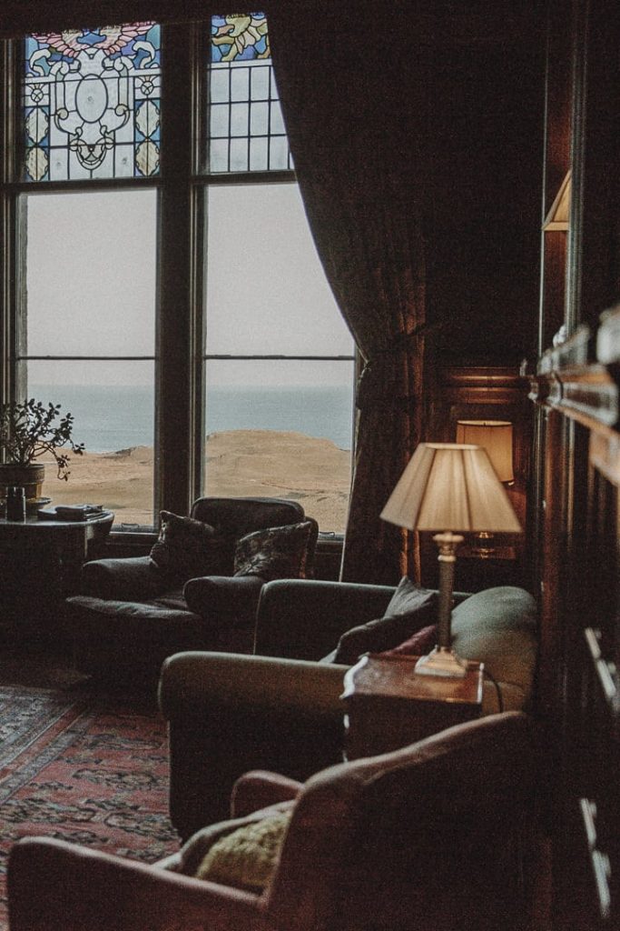 Bibliothèque du chateau de Glengorm sur l'île de Mull en Ecosse #ecosse #roadtrip