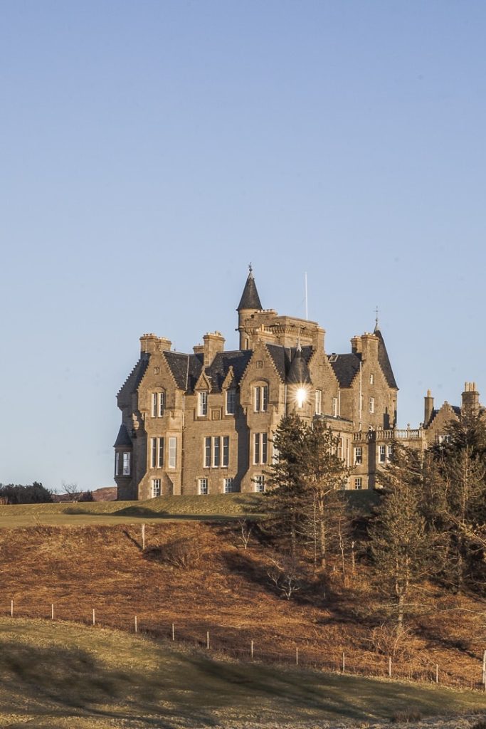 Le chateau de Glengorm sur l'Ile de Mull #chateau #ecosse #mull #roadtrip