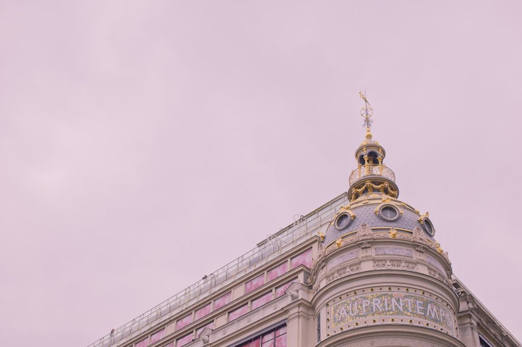 Partons au Printemps voir Paris vue du ciel