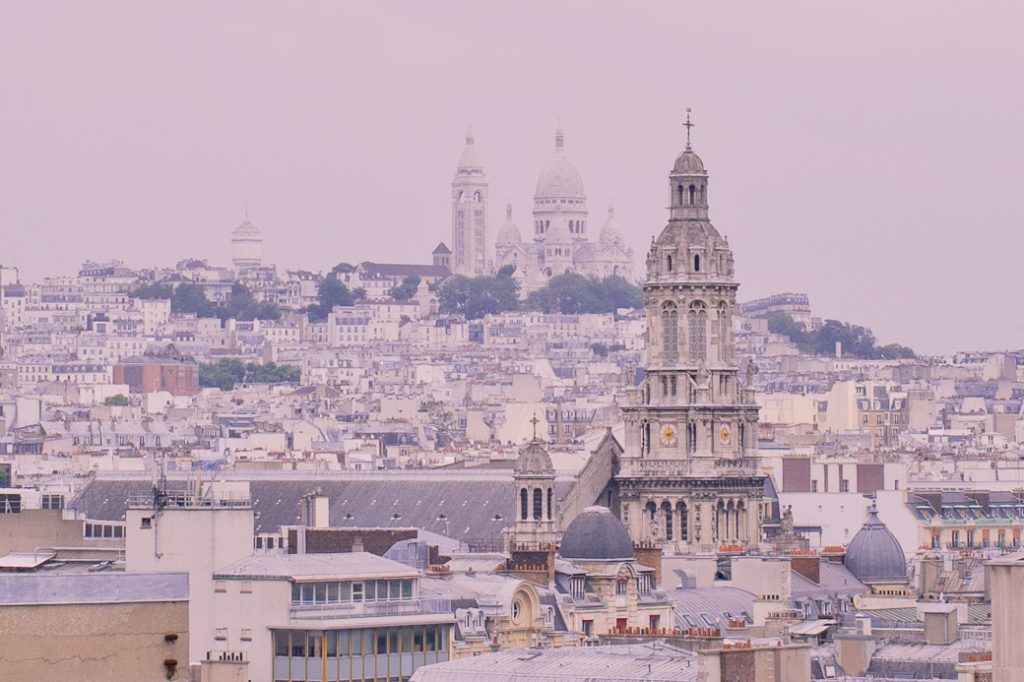Paris vue du ciel - Trinité et Montmartre