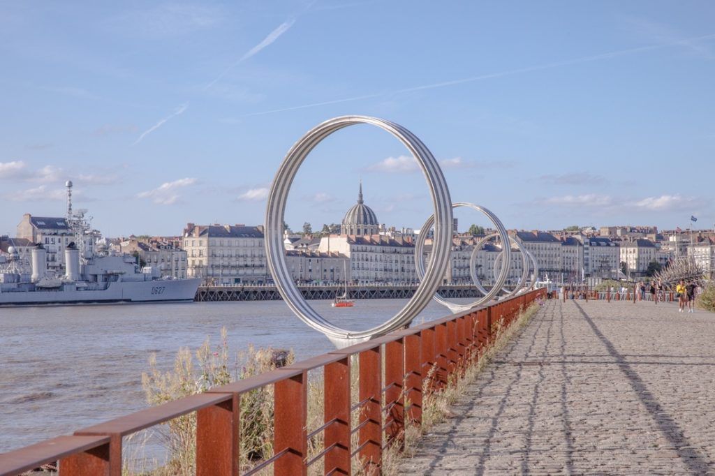 Voyage à Nantes - Anneaux de Buren