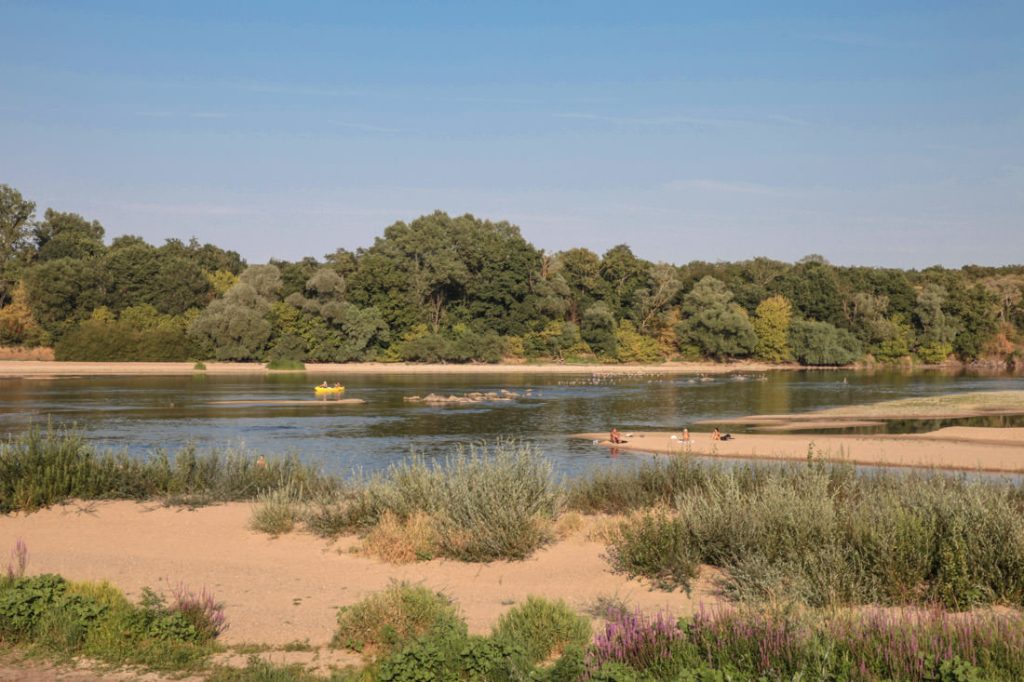 Sur les bords de la loire à Saint Satur - Berryprovince