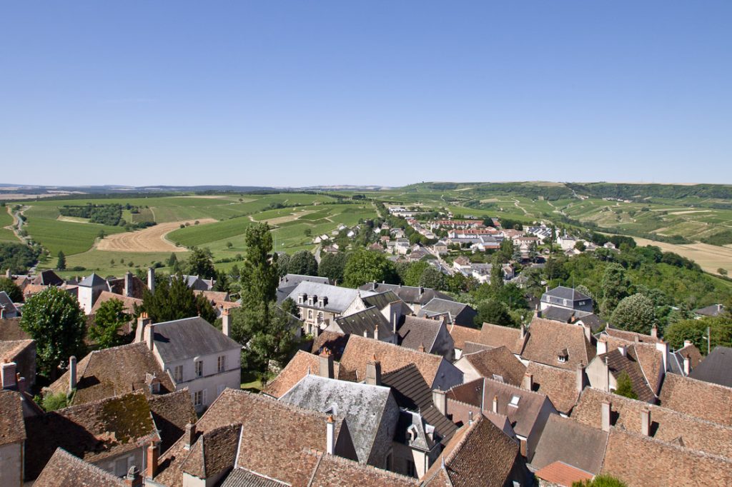 Parfums de mon enfance - Vue sur les toits de Sancerre