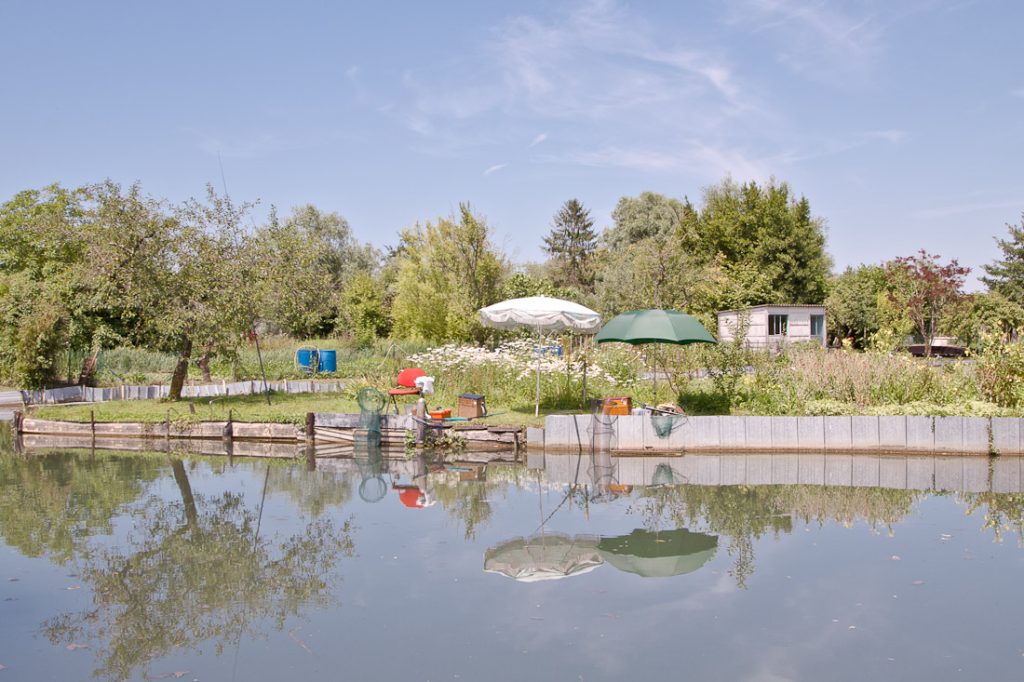 Pêche dans les marais de Bourges