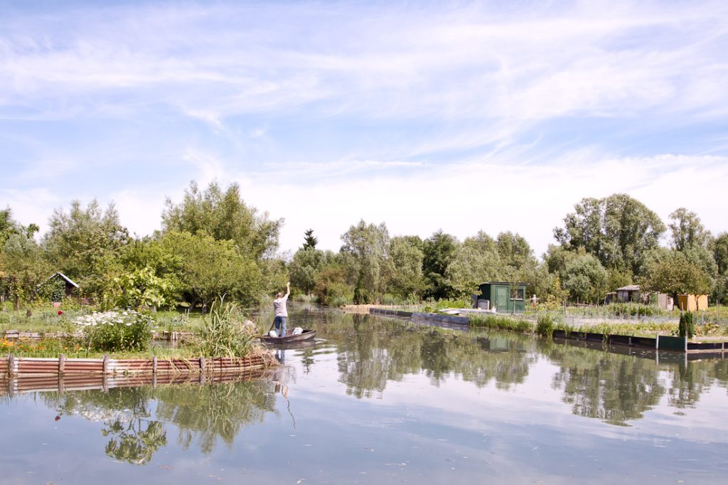 A la pêche dans les marais de bourges