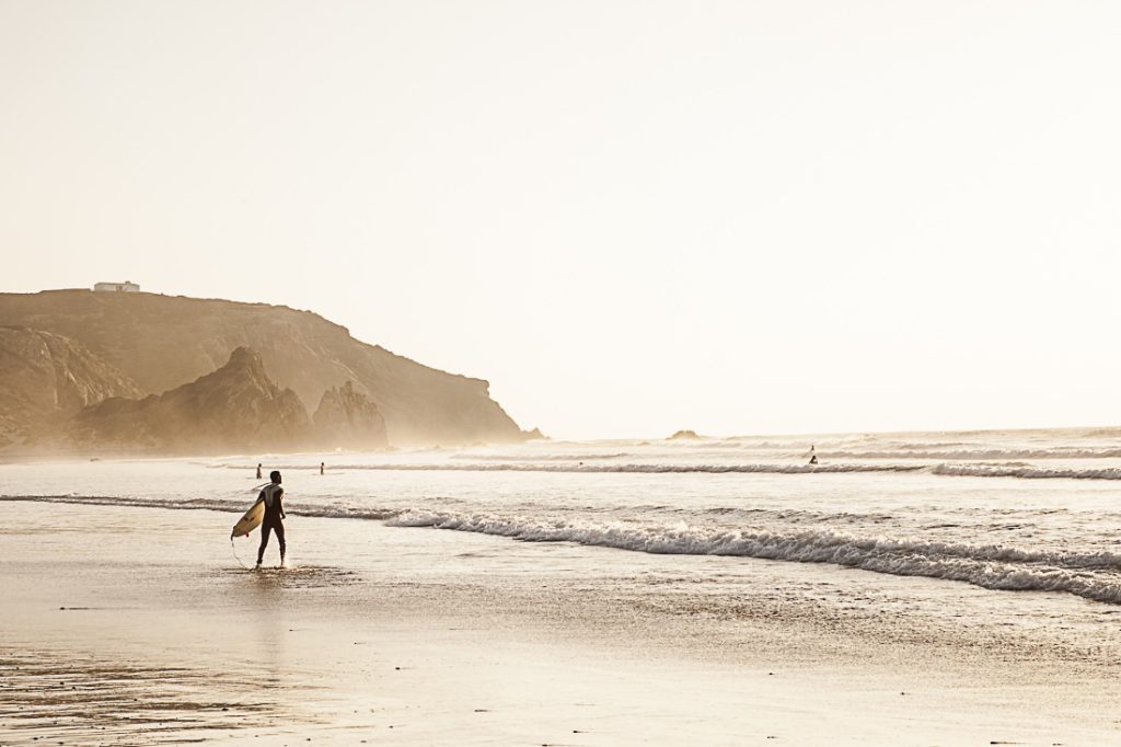 L'algarve au Portugal, la région du surf et des surfers
