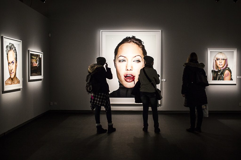 Upclose l'exposition de Martin Schoeller au Musée Fotografiska à Stoc