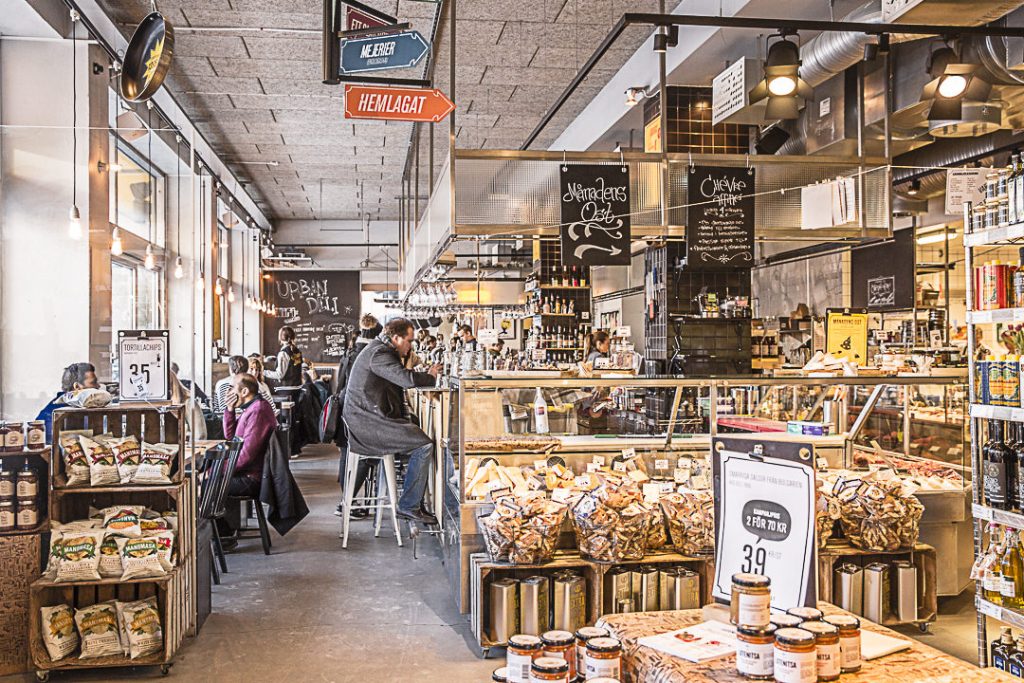 La populaire épicerie-restaurant du Quartier SOFO à Stockholm