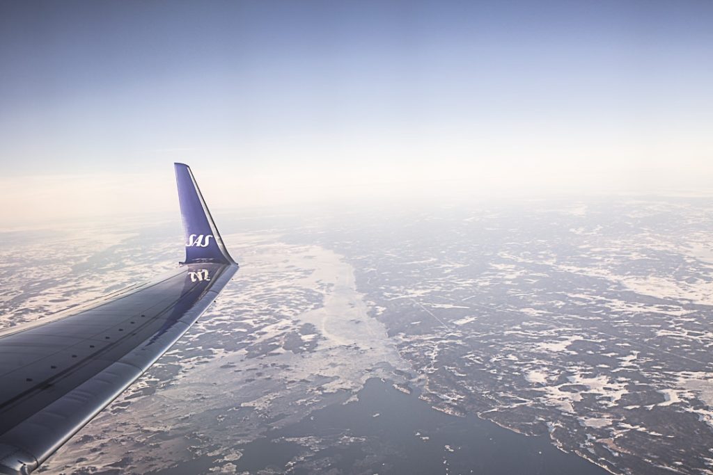 L'arrivée sur Stockholm