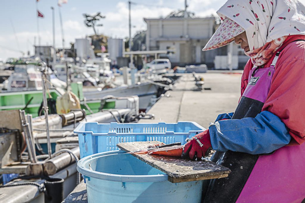 Découpe directement sur le port