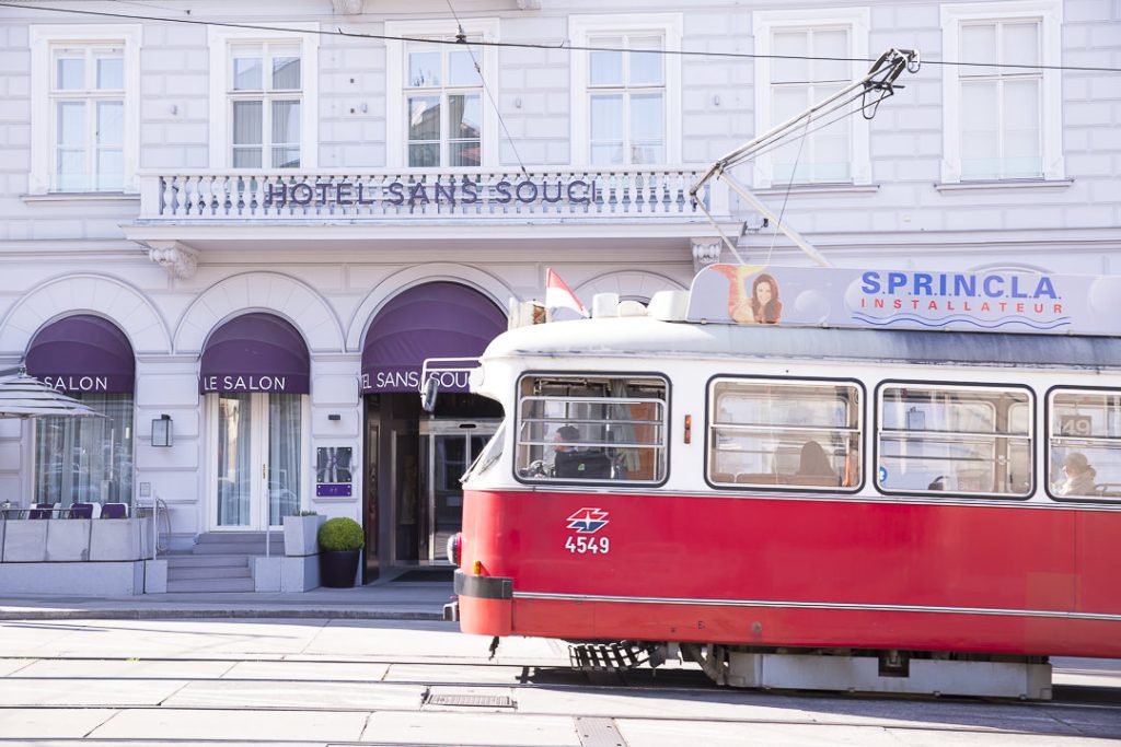 l'hôtel sans souci, un hotel chic et design à Vienne en Autriche