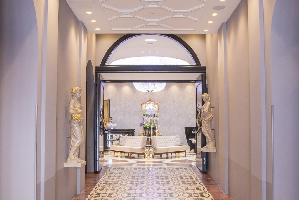 Entrée du design hotel sans souci Vienne