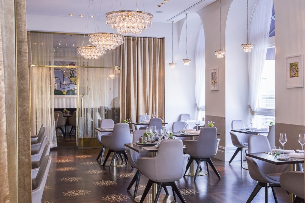 Restaurant la Véranda, hotel sans souci Vienne autriche