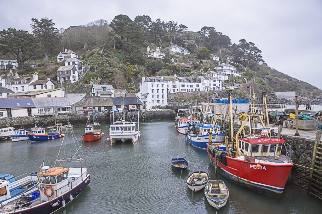 Road trip en Cornouailles - Sur le port de Polperro