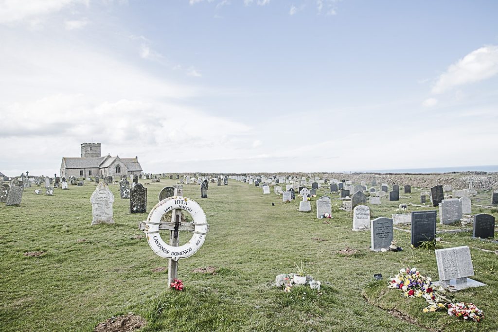 Le cimetière marin de Tintagel