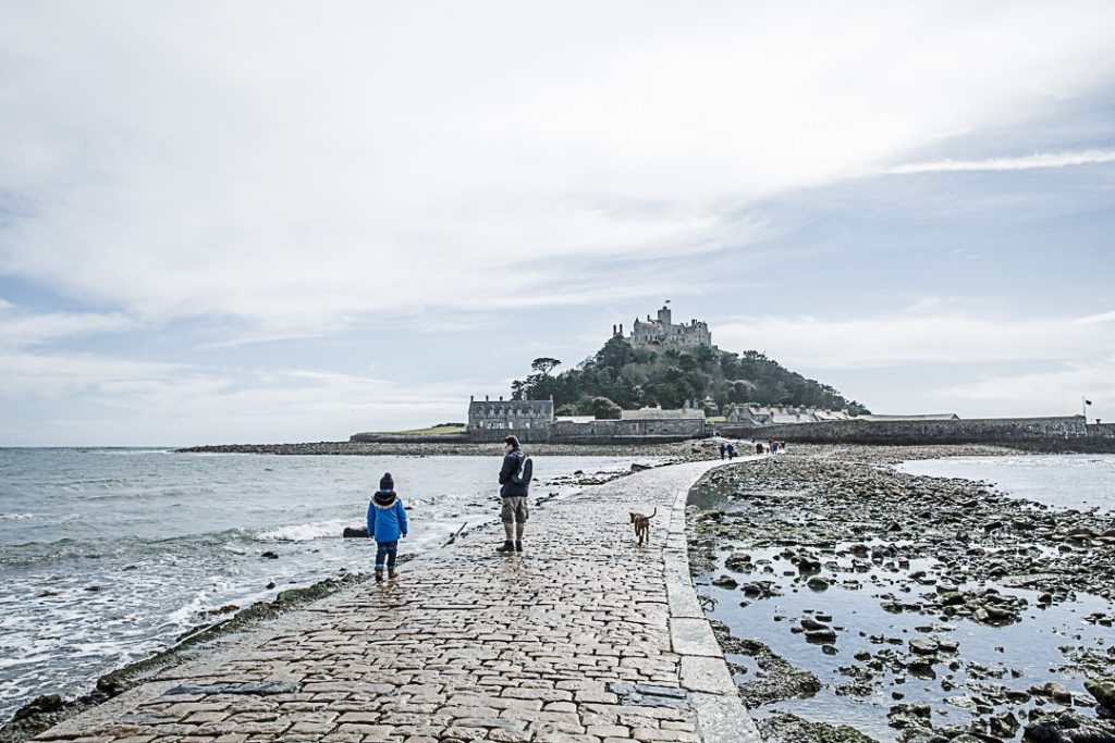 Le mont saint Michael des Cornouailles