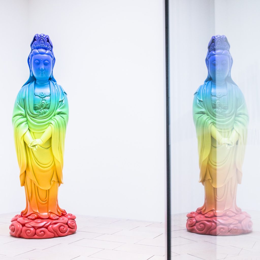 Double déesse Guan Yin
