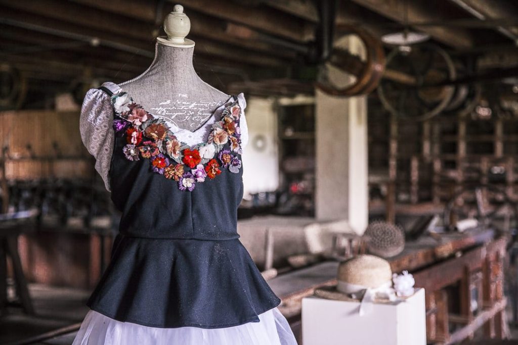 Mannequin du moulin de la fleuristerie - Haute Marne
