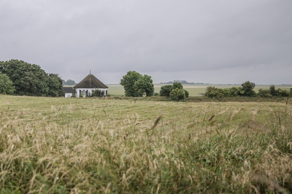 La chapelle octogonale de Vitt au Cap Arkona à Ruegen en Allemagne