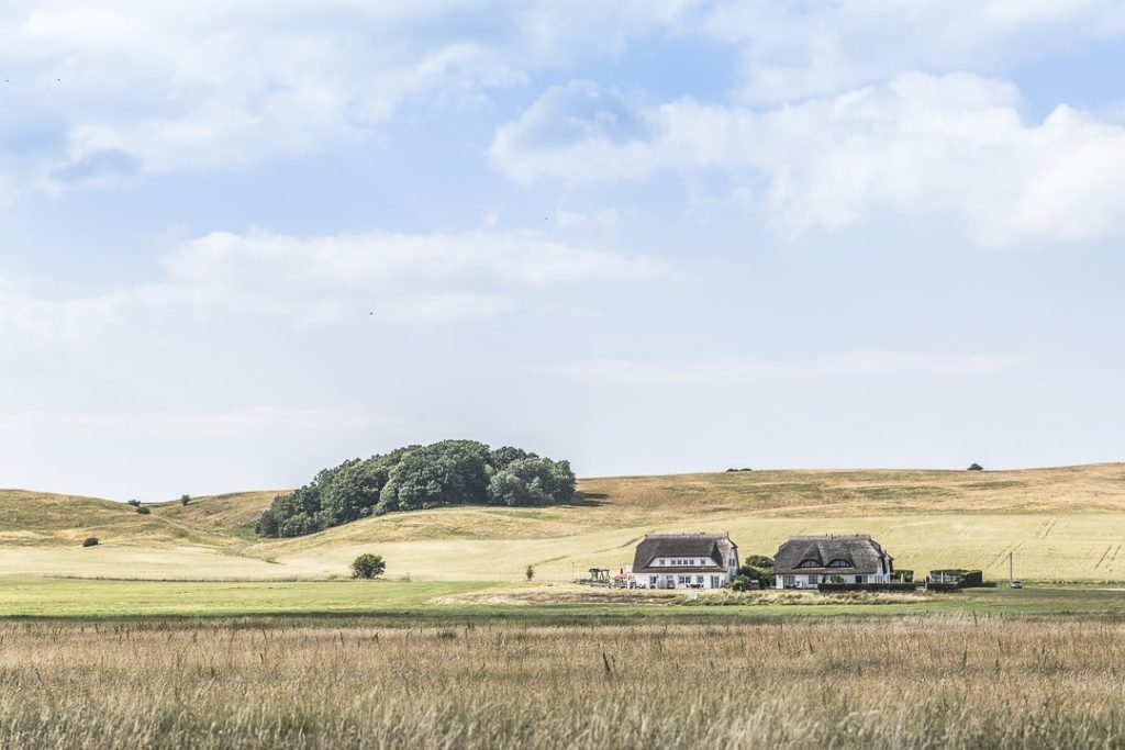 les paysages de Möngut - Rügen, Allemagne