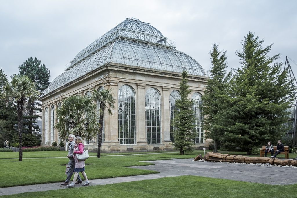 Serre des jardins botaniques d'Edimbourg