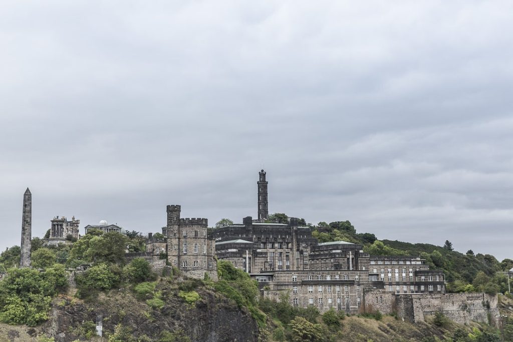 Vue sur Calton hill - Edimbourg Ecosse