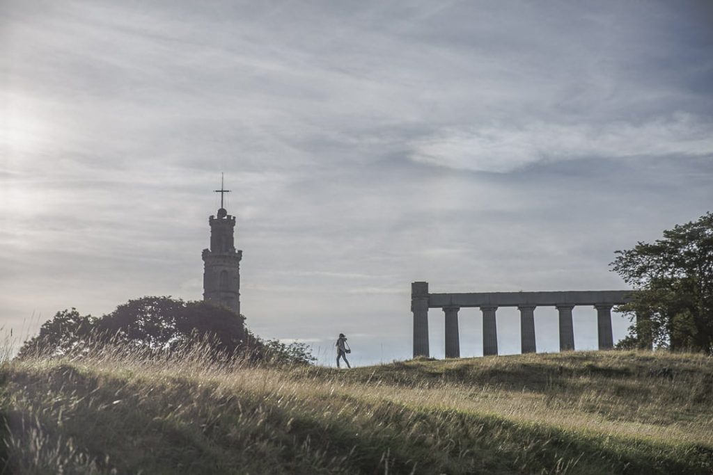 Un soir à Calton Hill - Edimbourg Ecosse