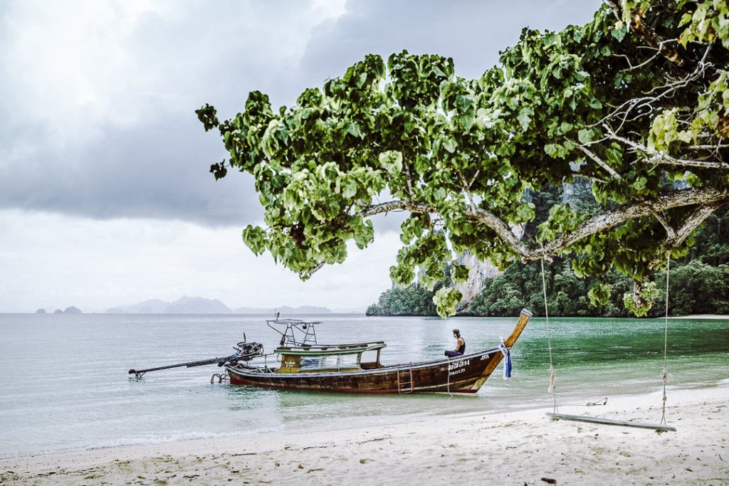 Tranquille sur Koh Pak Bia une ile de la baie de Phang Nga en Thaïlande