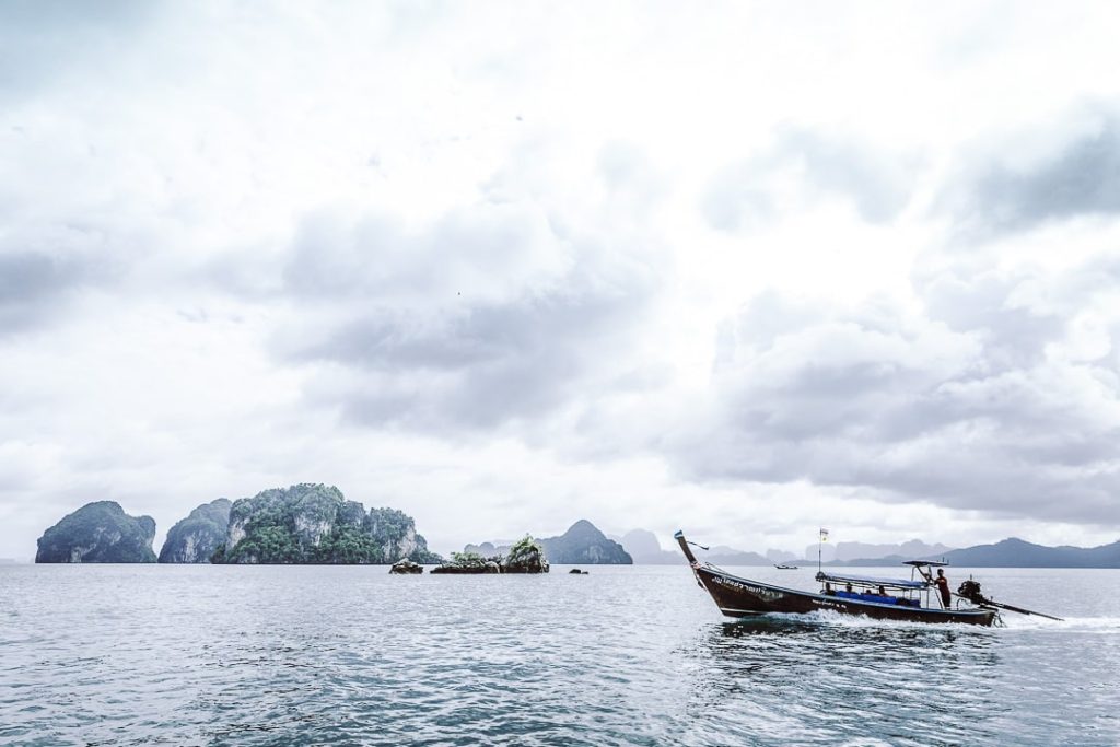 Les pêcheurs de la baie de Phang Nga - Thailande