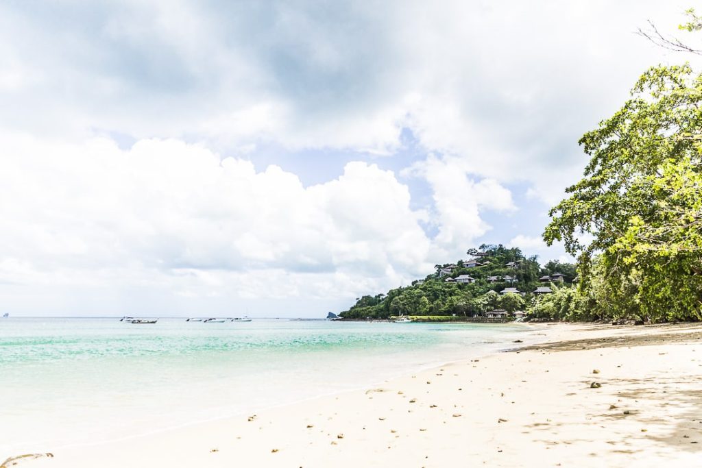 Plage du six senses Koh Yao Noi - Baie de Phang Nga Thailande