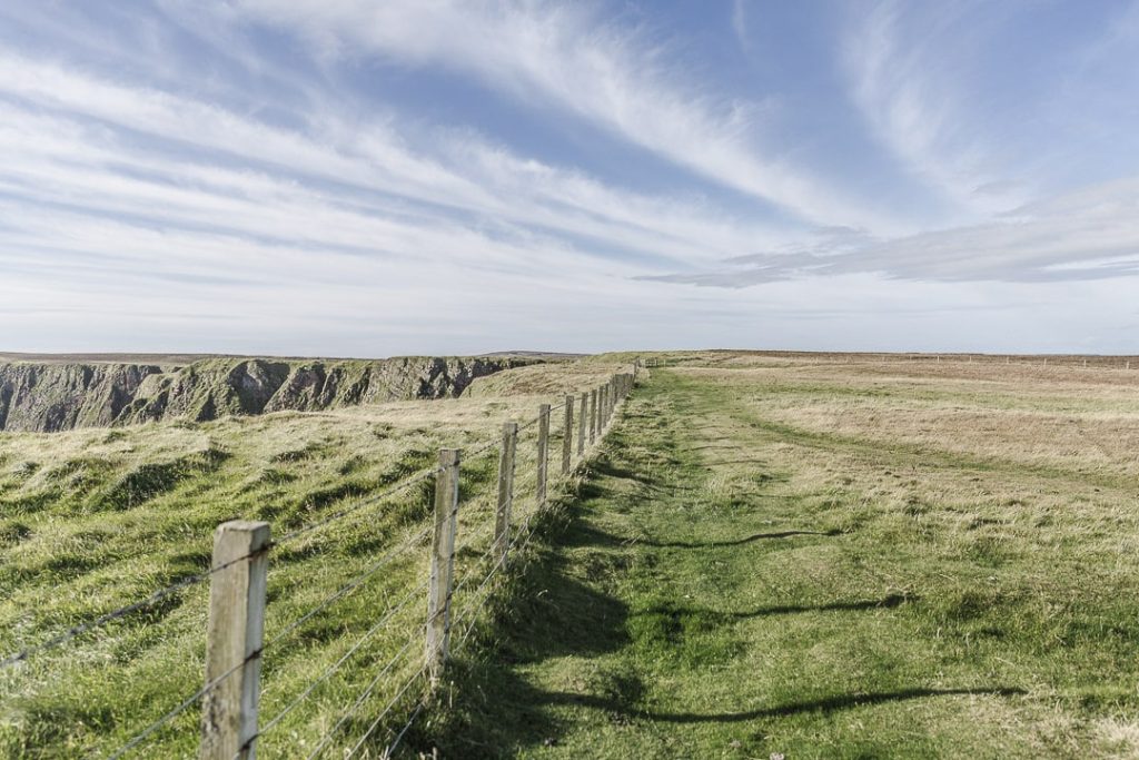 Sur Duncansby head, highlands Ecosse