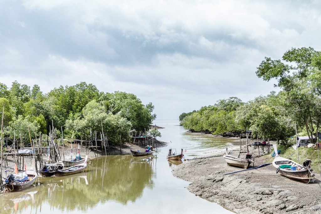 Village de pêcheur sur Koh Yao Noi - Baie de Phang Nga Thailande