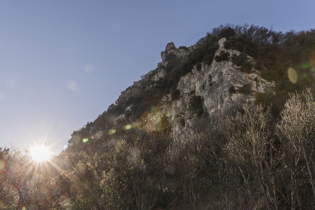 Falaises du mont Titan à Saint Marin