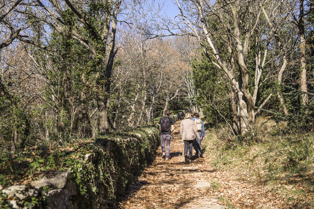 Le sentier des tours à Saint Marin