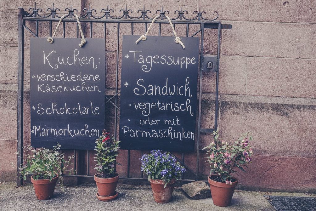 Fleuriste-Restaurant à Fribourg en Allemagne