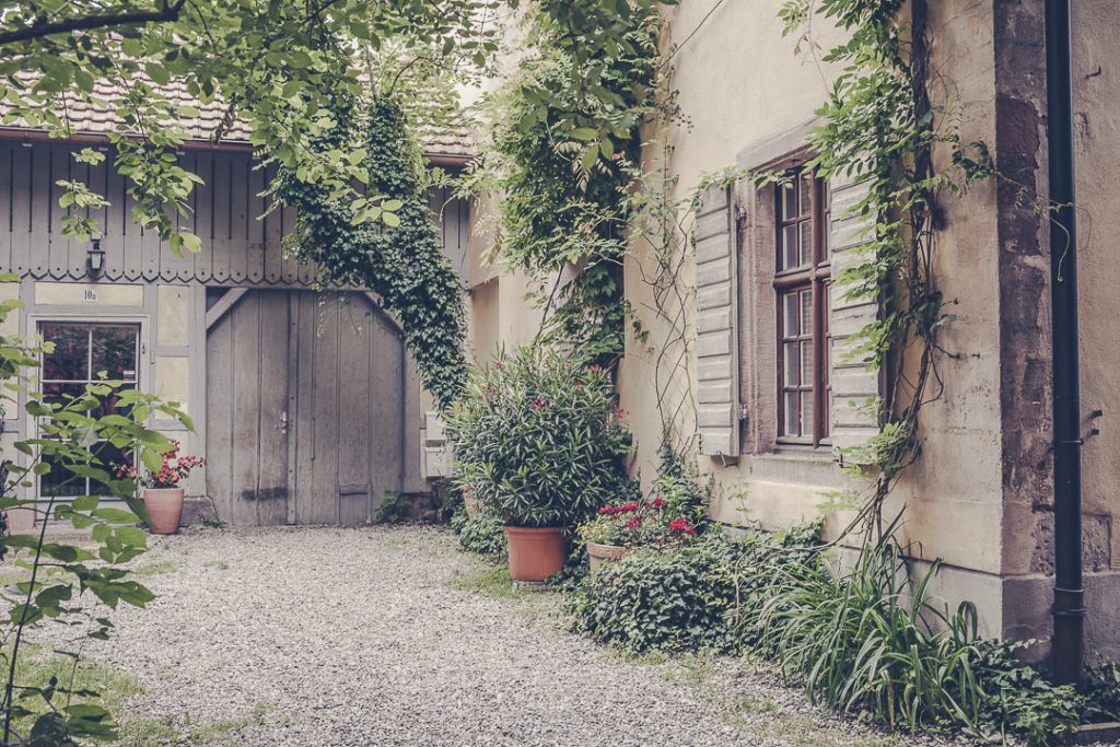 Visiter Fribourg allemagne - cour intérieur