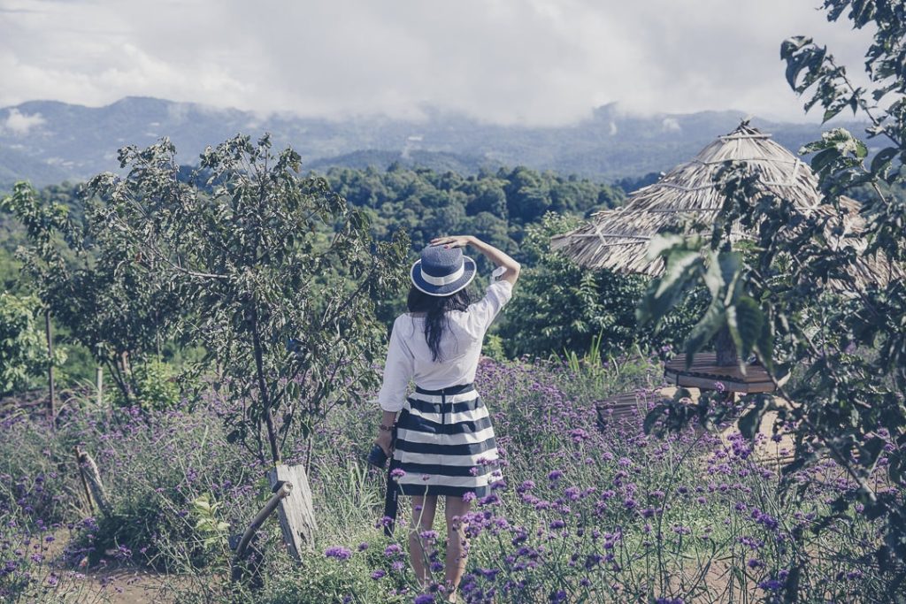 projets royaux nord de la thailande - ambiance dans les jardins