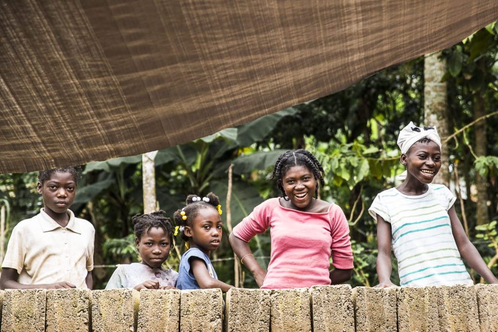 Les enfants de la route du café en Haïti