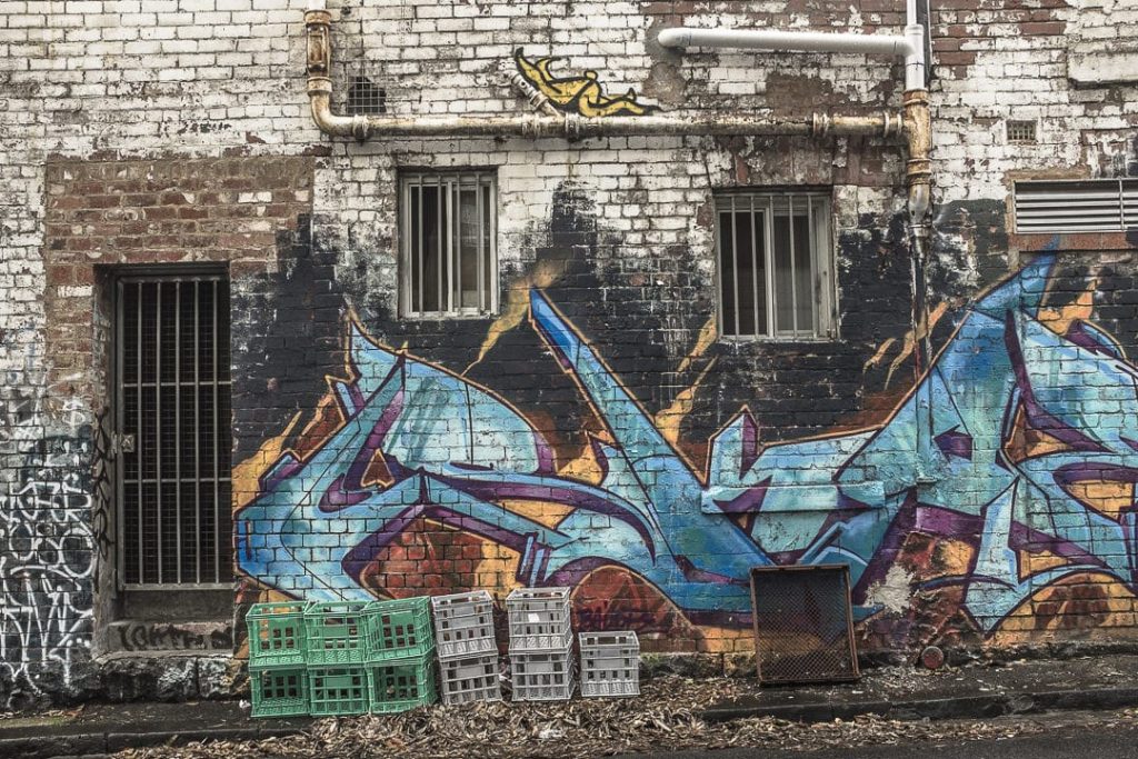 la mise en scène naturelle des rues de Melbourne - Australie