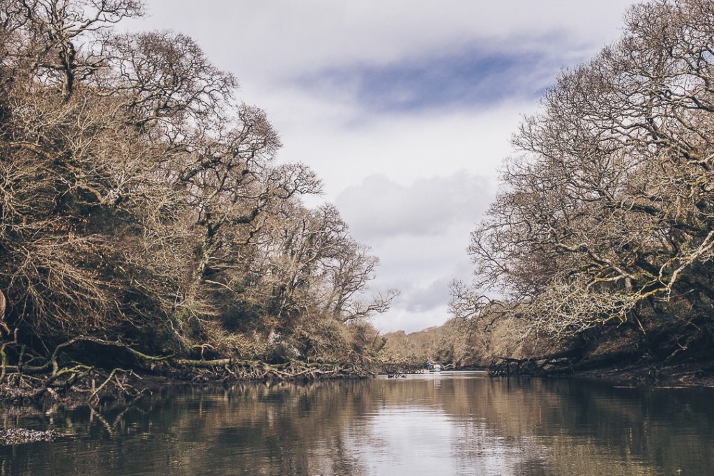 voyage en cornouailles angleterre - kayaking sur Helford river