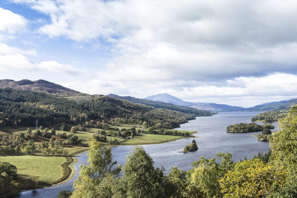 Queen's view sur le Loch Tummel en Ecosse #visitscotland #ecosse